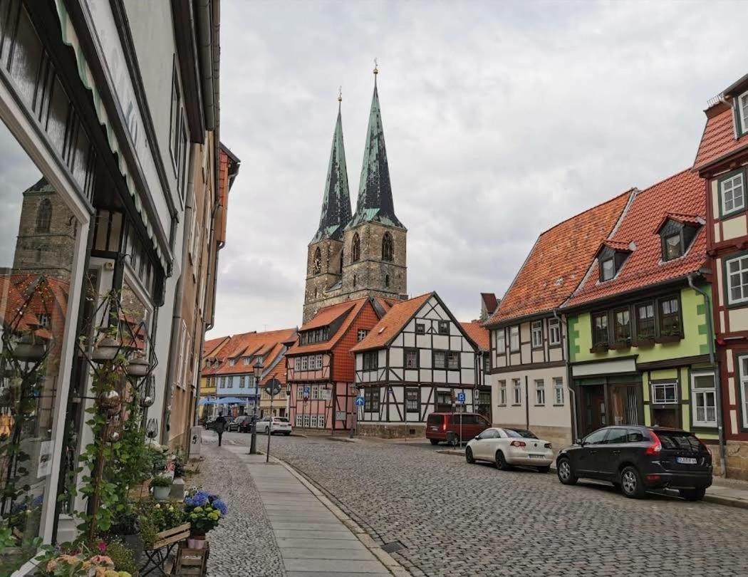 Am Mathildenbrunnen Klein Apartment Quedlinburg Exterior photo